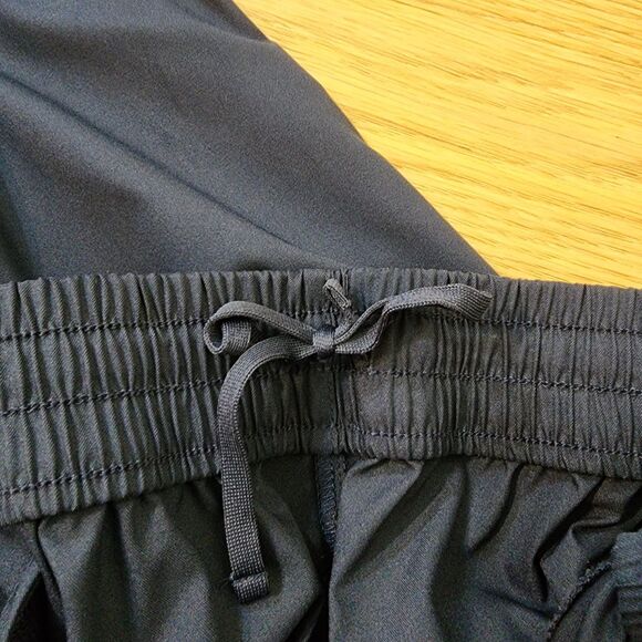 Nike Track Pants Mens L Blue Running Windbreaker Ankle Zipper Gym Activewear - Picture 10 of 14